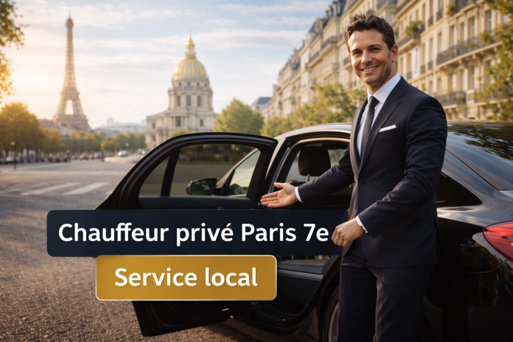 Chauffeur privé Paris 7e